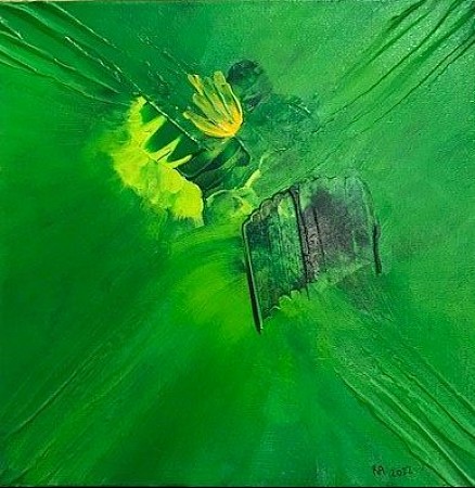 Kids painting 6  (0-99) geschilderd door Rob�ls Art