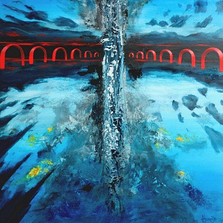 I come from the water geschilderd door Herold Boertjens