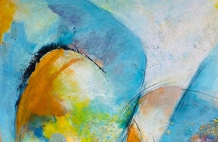 Two of us geschilderd door Trude Bergsma